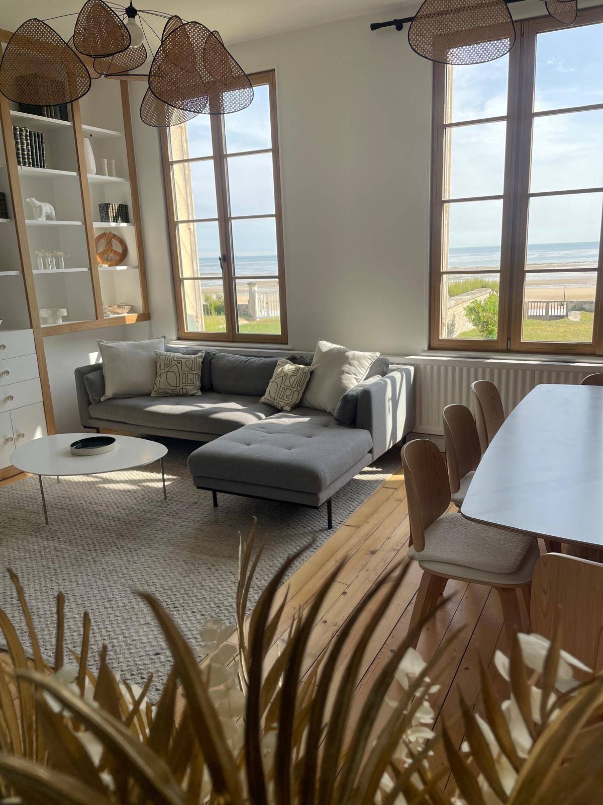 Loue villa en front de mer à Lion-sur-Mer - 8 couchages