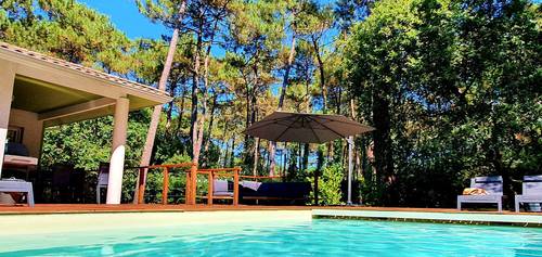 Loue Villa proche plage, piscine, 10 couchages - Soorts-Hossegor (40)