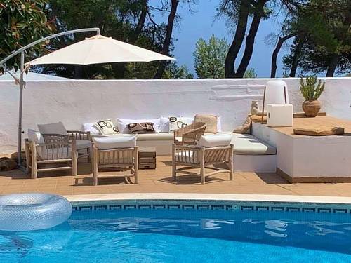 Loue villa 6 chambres, 16 couchages -piscine-grand parc privé vue mer-Sant Lluis