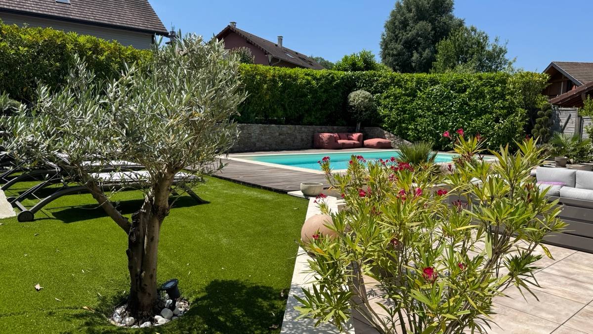 Loue villa 8 couchages avec piscine - climatisation - Annecy-le-Vieux