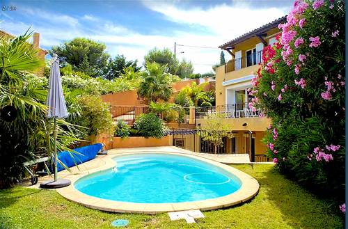 Loue villa 12 couchages avec piscine et jacuzzi + sauna - proche plages - Carry-le-Rouet (13)
