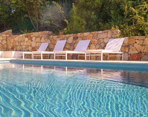 Loue Villa face à la mer, piscine, jacuzzi, 10 couchages, Golf de St Tropez (83)