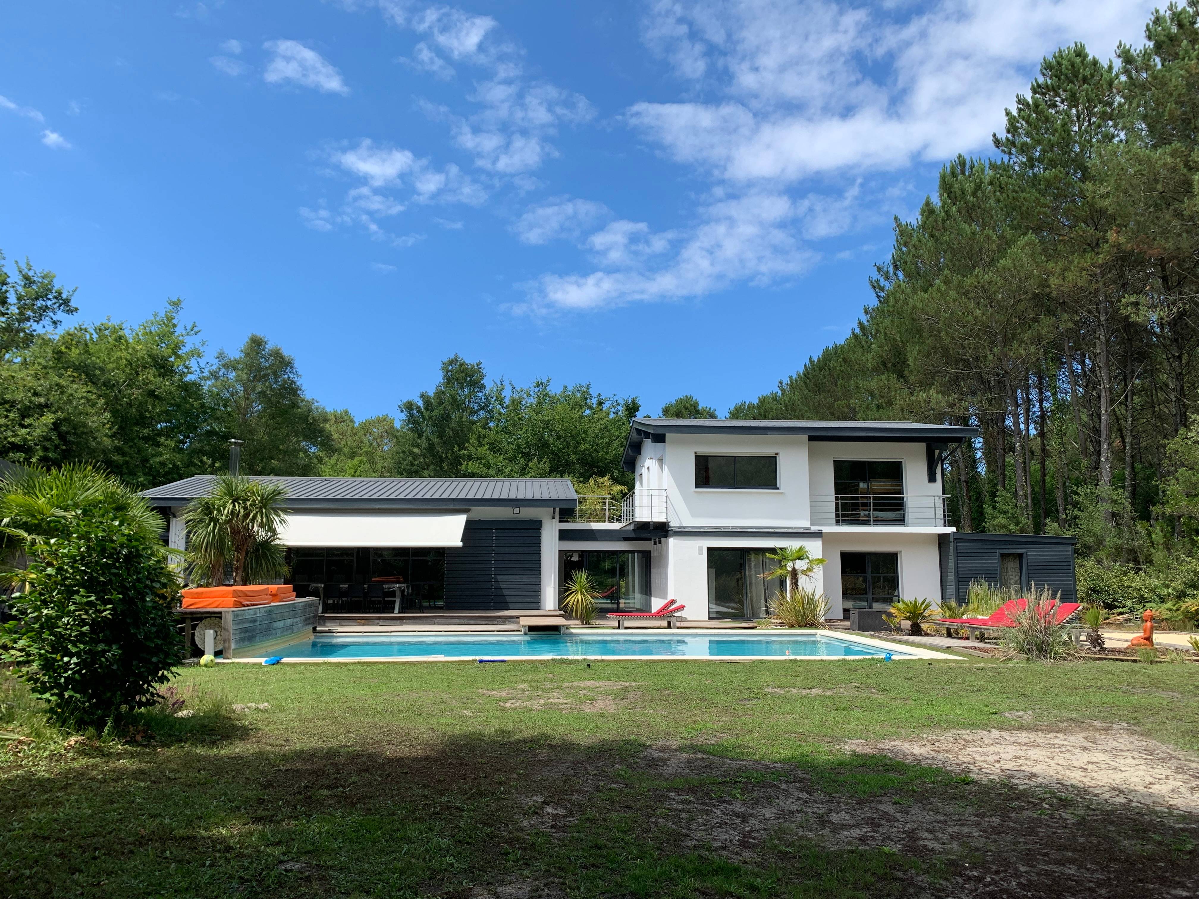 Loue villa, quartier de Maa, en lisière de forêt, 7 chambres, 15 couchages - Moliets-et-Maâ (40)