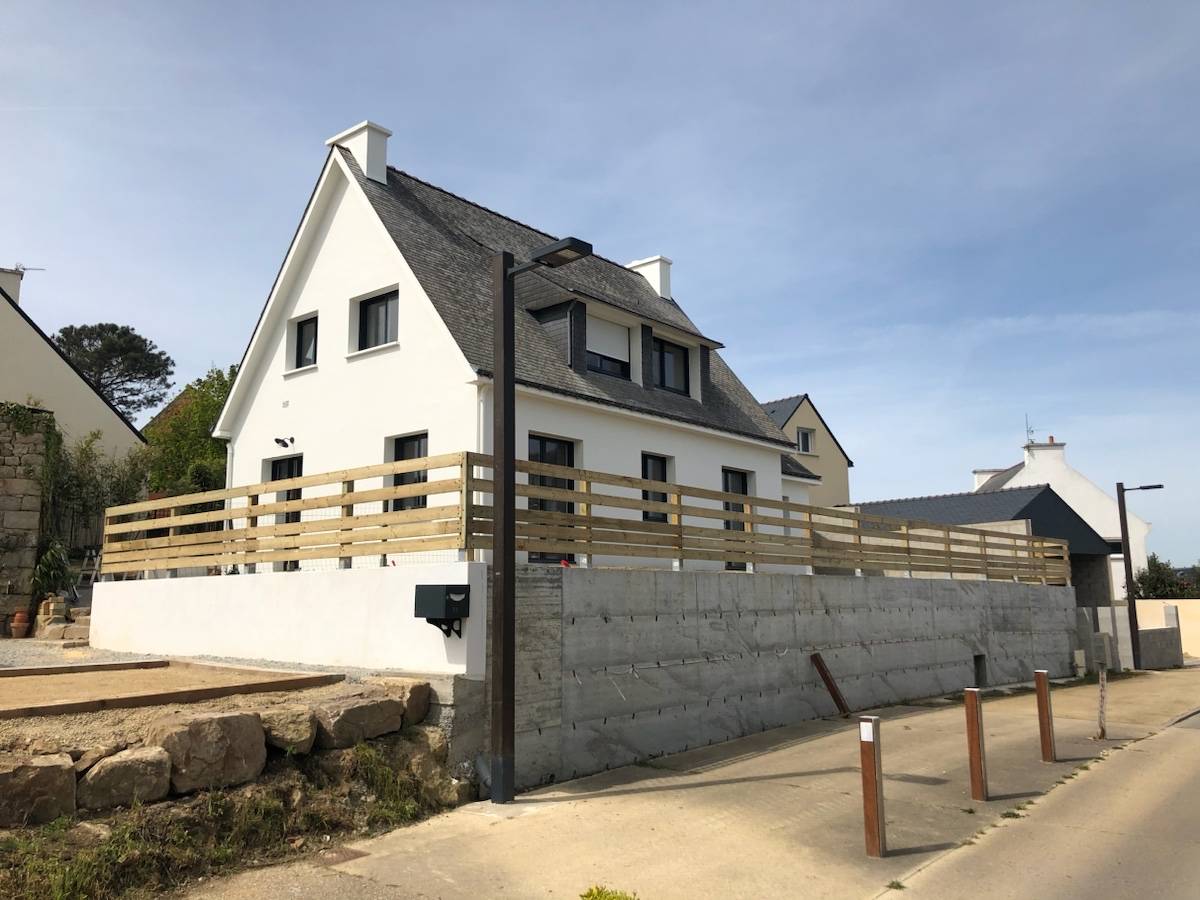 Loue Villa vue mer la Trinitésurmer 5 chambres, 8 couchages, Saint