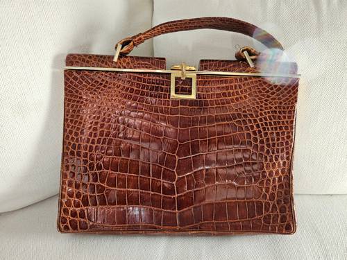 Sac à main vintage cuir