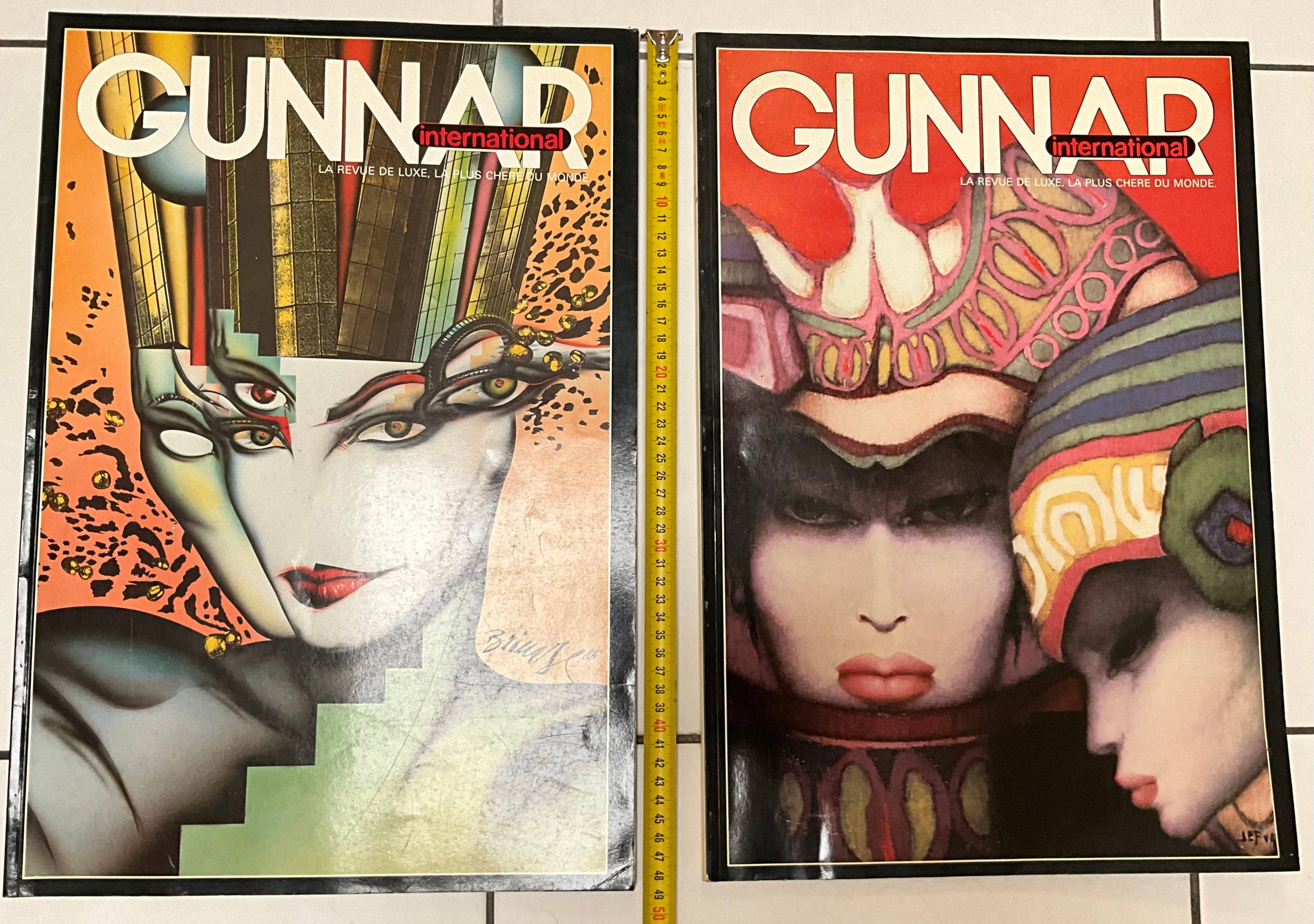 Vends vintage Gunnar 1986 mode, haute couture œuvres d’art, reportages, photos d’art