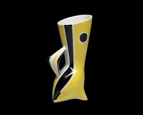 Vase Vintage • Série "Wasp" • János Török • Zsolnay • 1950