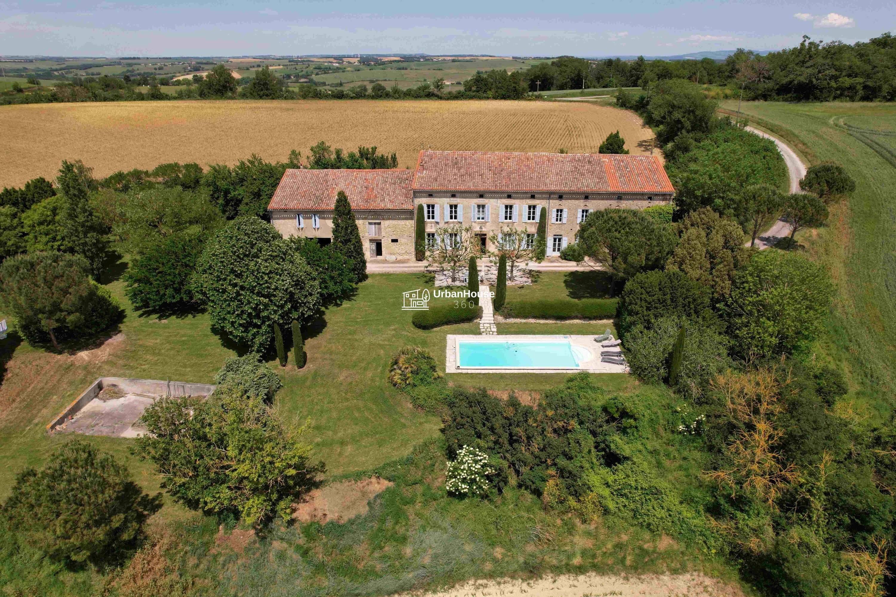 Vends maison 560m² Art de vivre en Lauragais