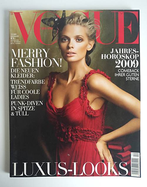 Vogue deutsch/allemand décembre 2008