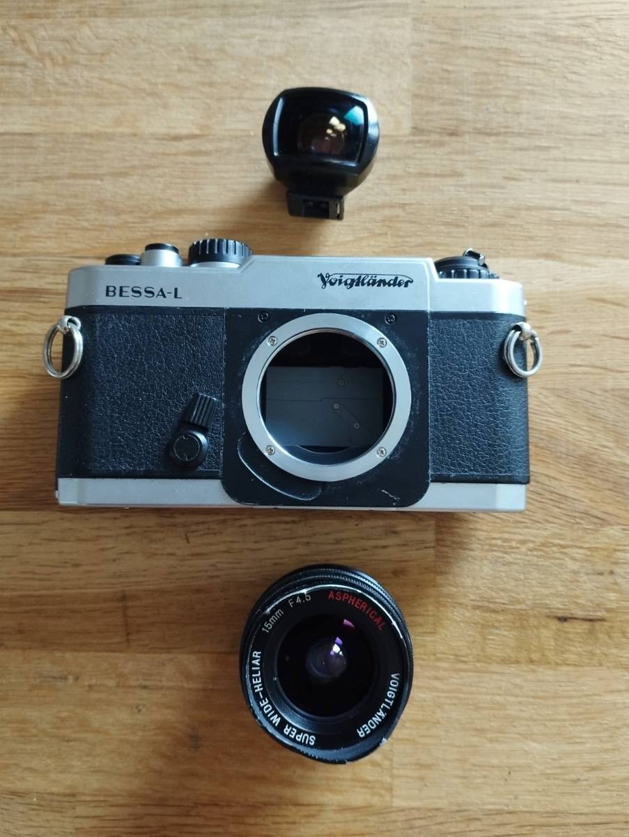Appareil photo argentique DDP U.S. [Exc+5] Voigtlander BESSA-L Skopar