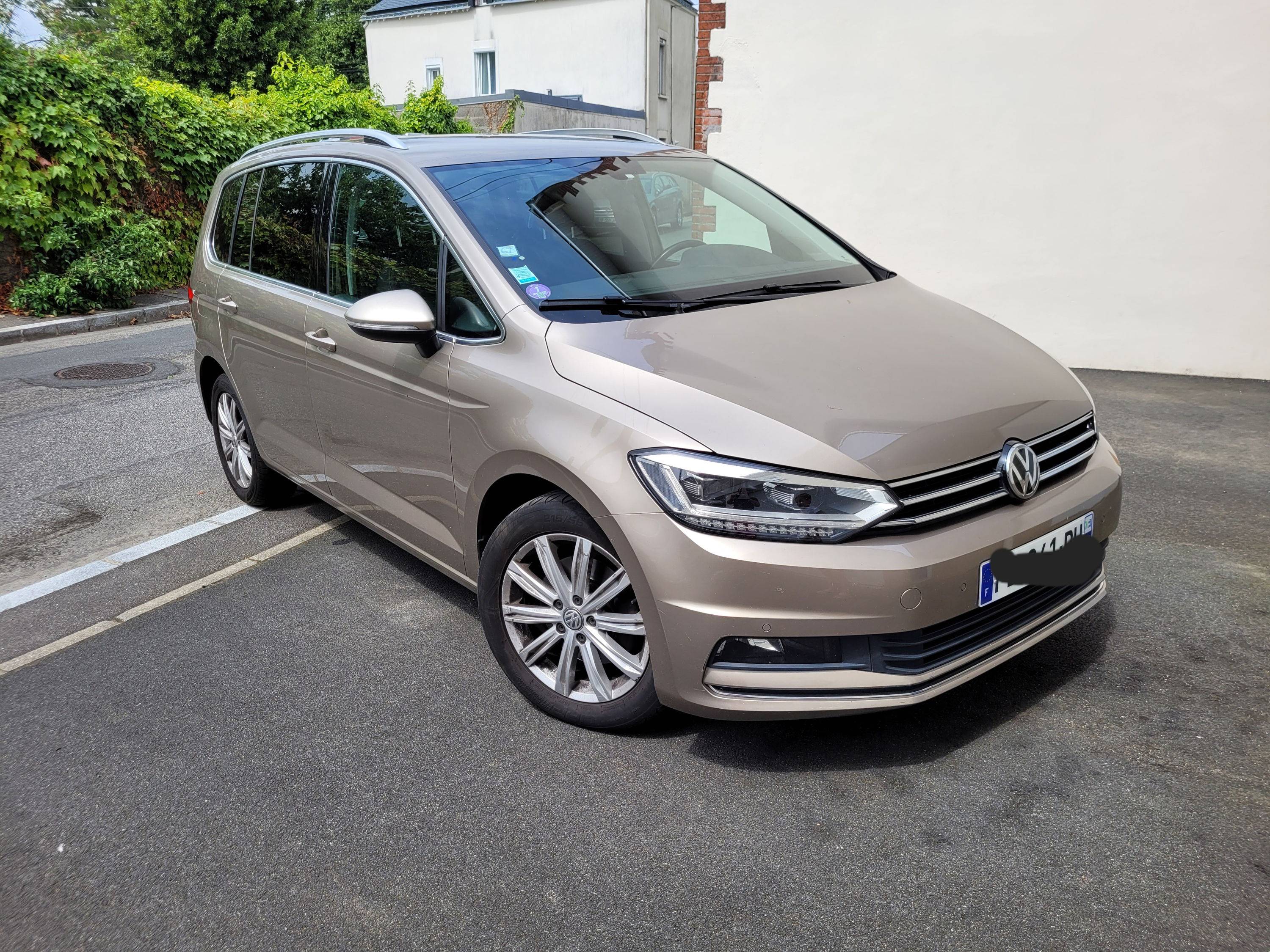 Vends Volkswagen Touran 1.5 TSI EVO 150, 2019, 155000km