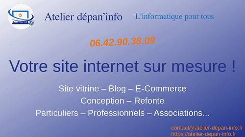 Propose site internet sur mesure