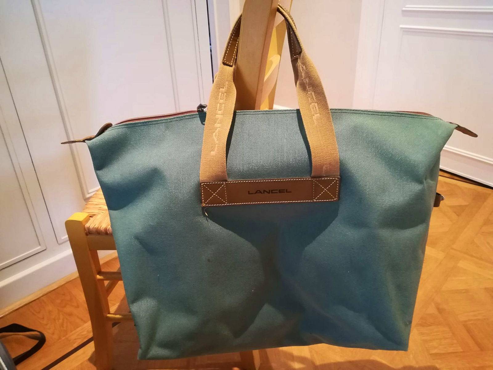 Sac de voyage lancel en toile