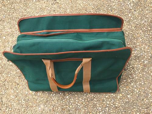 Sac de voyage Lancel vintage vert
