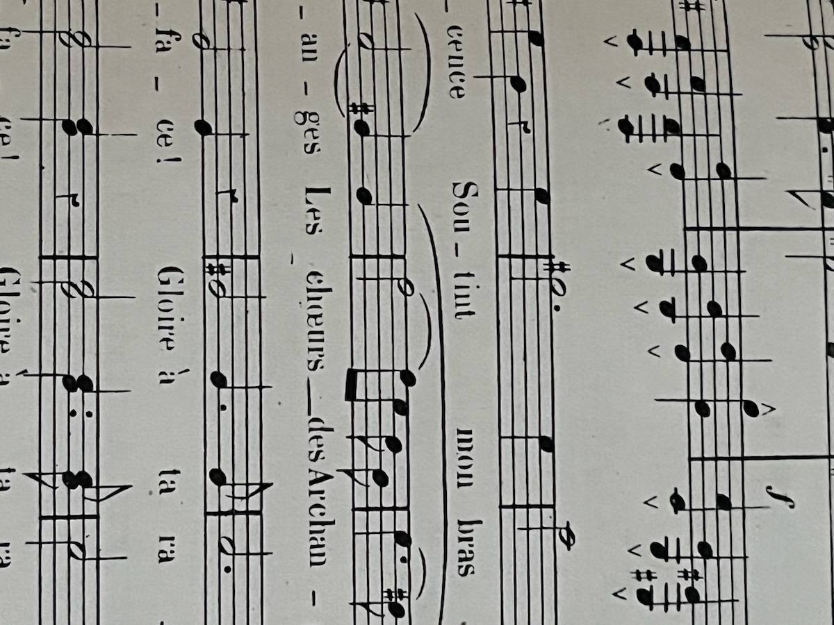 Wagner : Lohengrin 330 pages 1900 environ