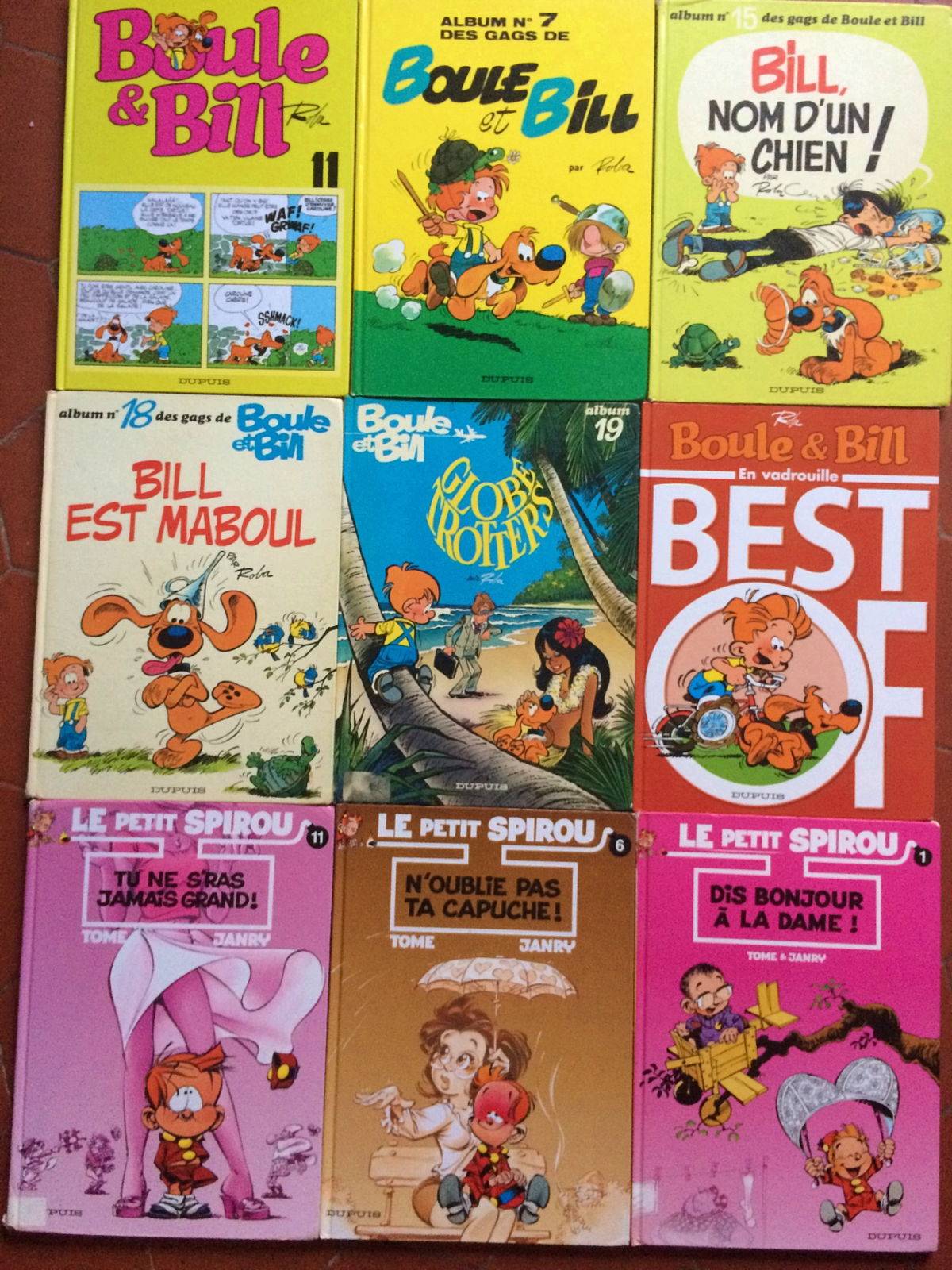 Vends BD Le Ptit Spirou