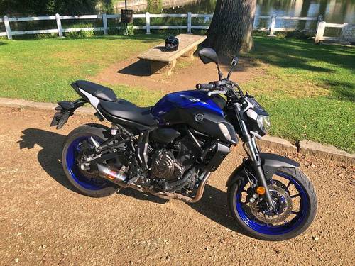Yamaha MT-07 Icon Blue - 6295 km - 2020
