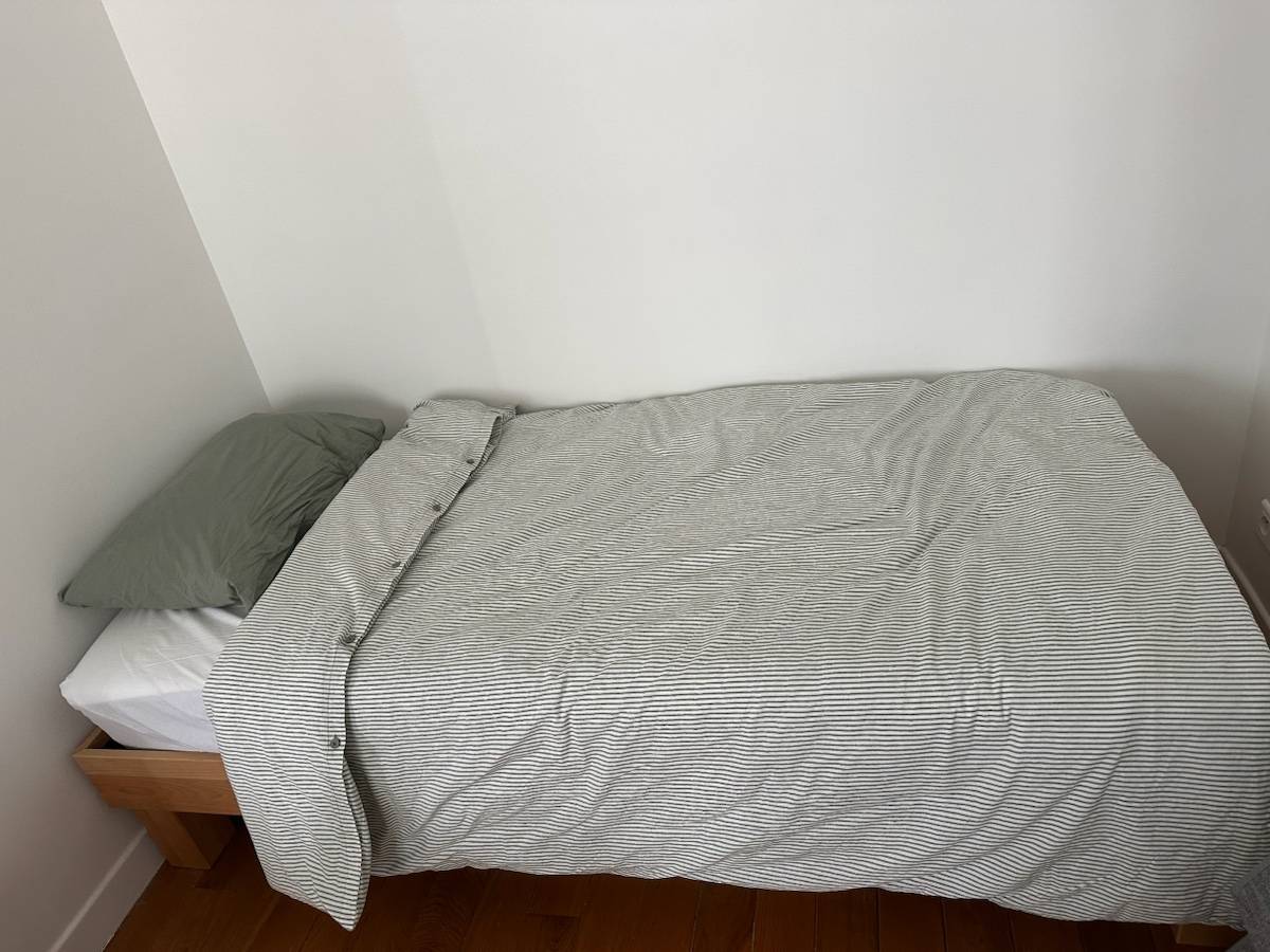 Vends lit, pack complet : cadre + sommier + matelas + protège matelas