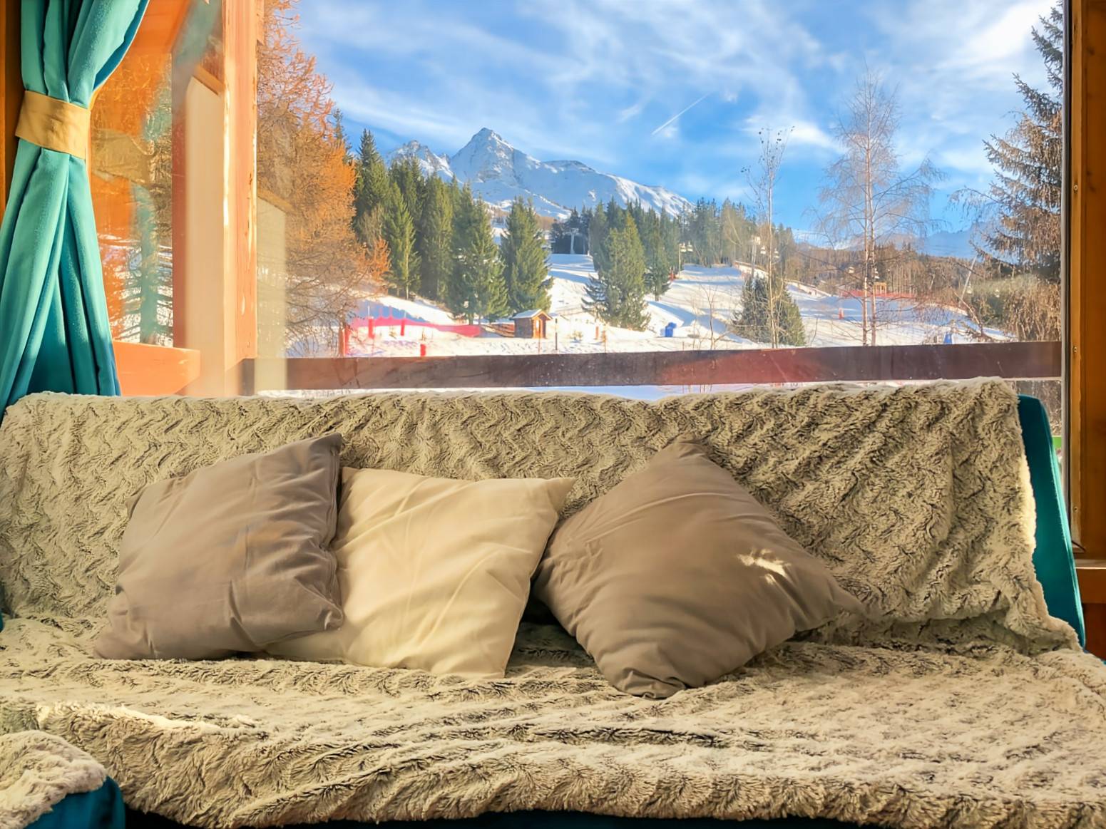 Loue appart ski aux pieds, ensoleillé , 8 couchages, aux Arcs 1800 - Bourg-Saint-Maurice (73)