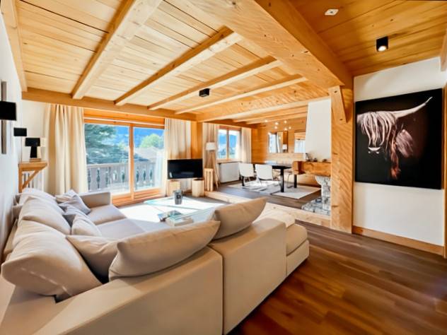 Loue appartement tout confort - 2 chambres proche centre village - 5 couchages, Megève (74)